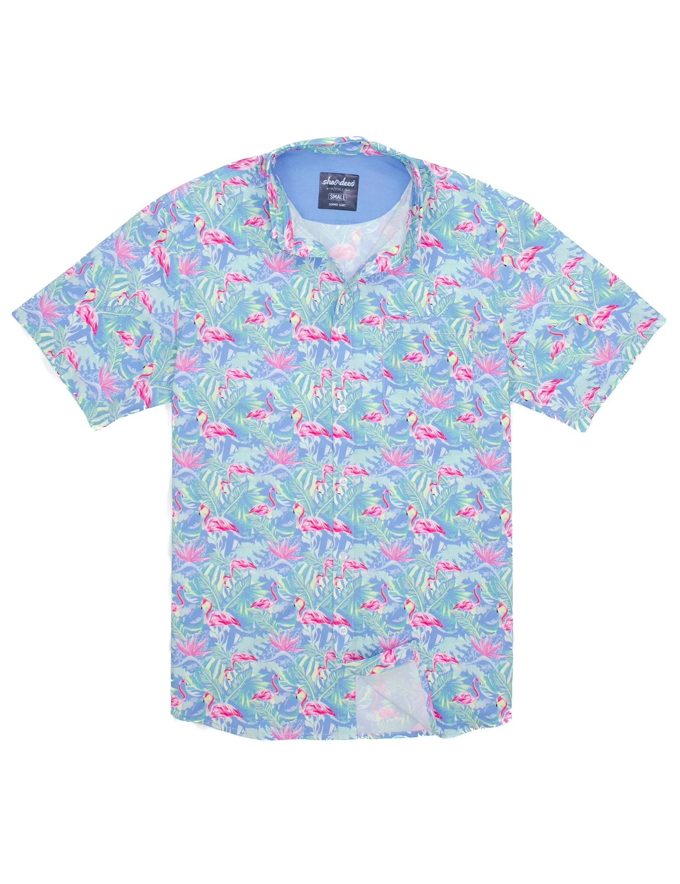 Adult Shordees Summer Floral Shirt