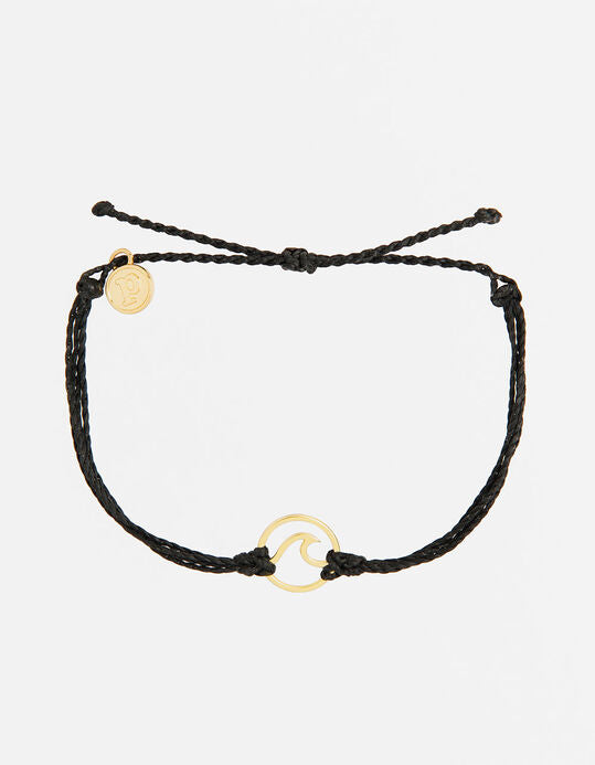 Black Gold Wave Pura Vida Bracelet