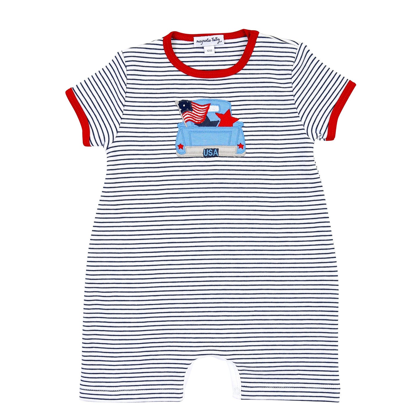 Stars & Stripes App. Short Playsuit