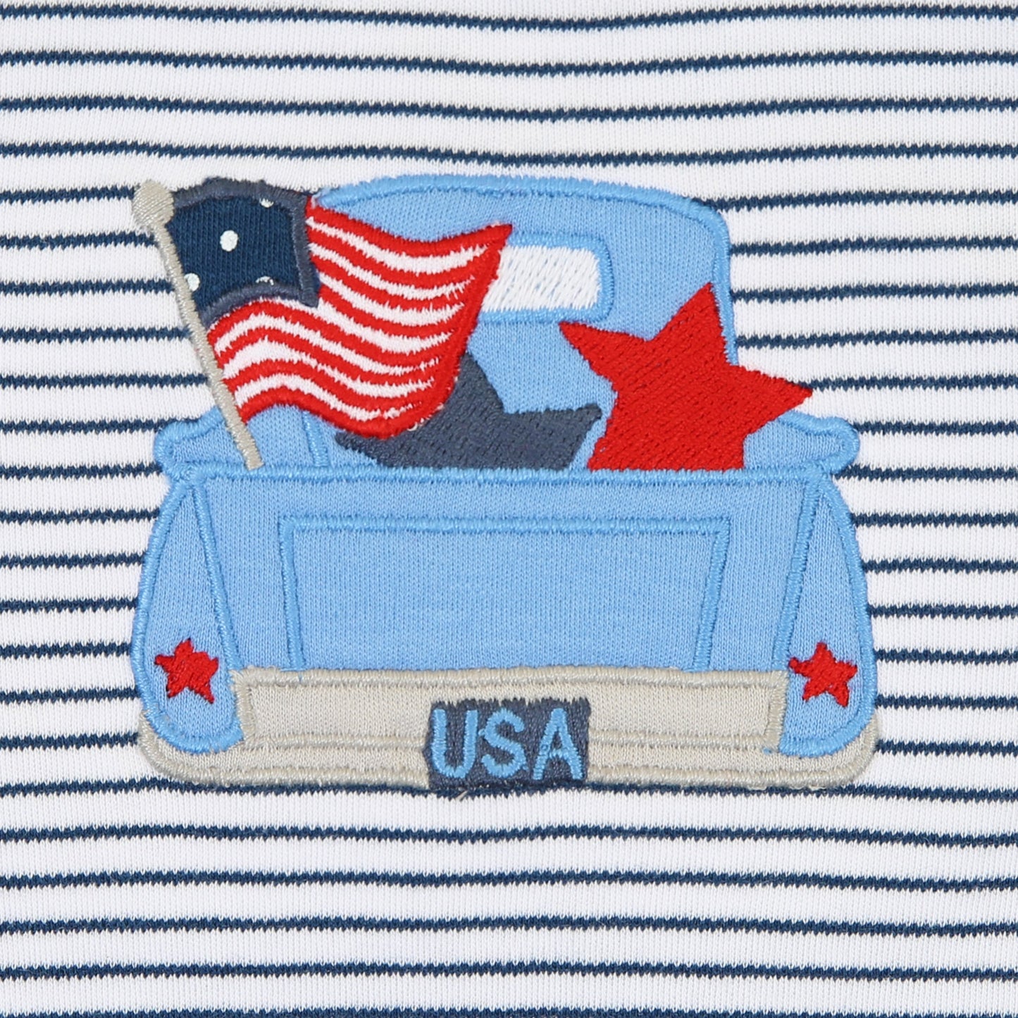Stars & Stripes App. Short Playsuit