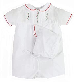 White Christmas Lights Romper (NB w/Hat Only)