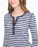 Lettie Sleep Top Nautical Navy