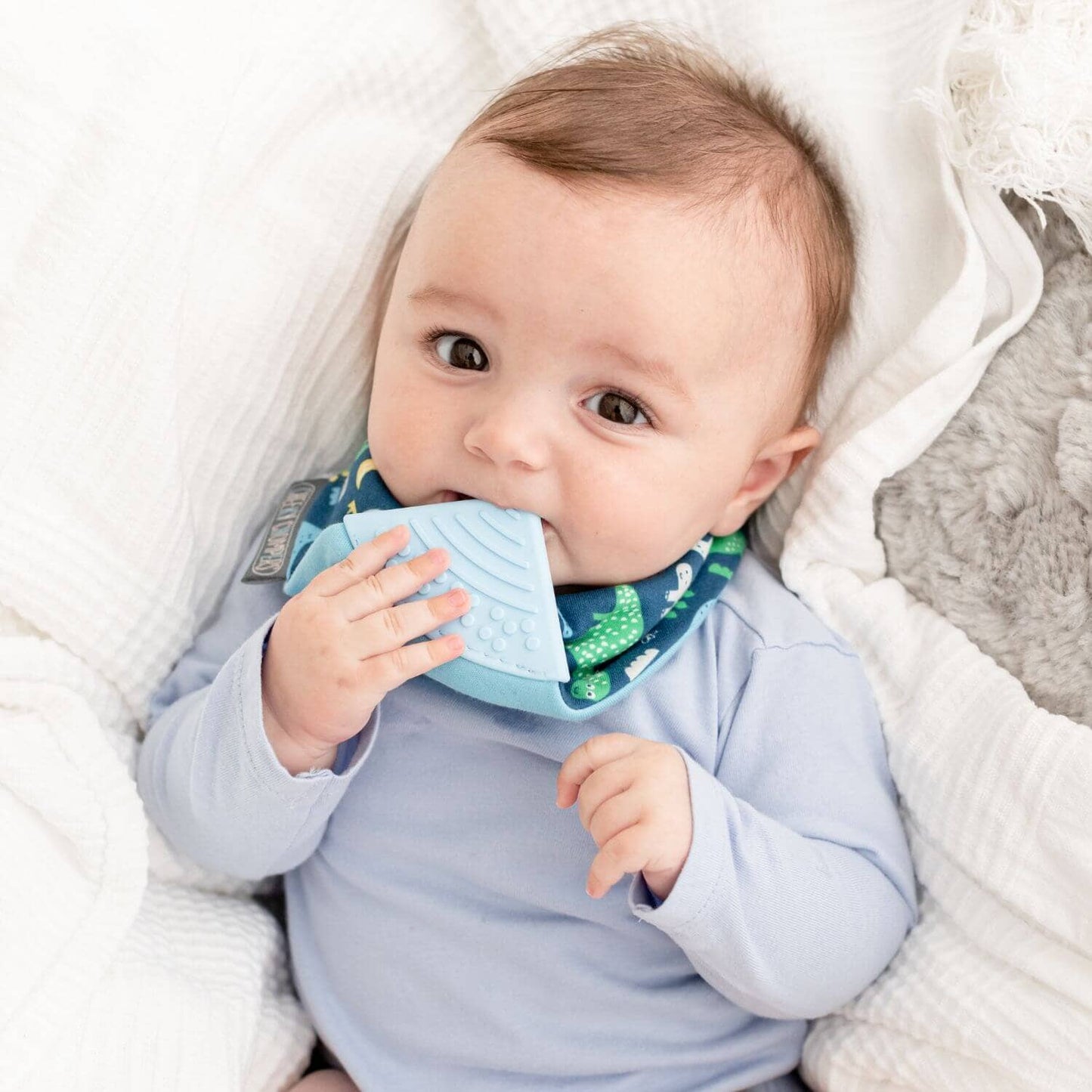 Baby Dino Neckerchew Dribble Bib