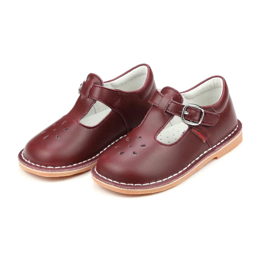 Burgundy Joy MJ Shoes