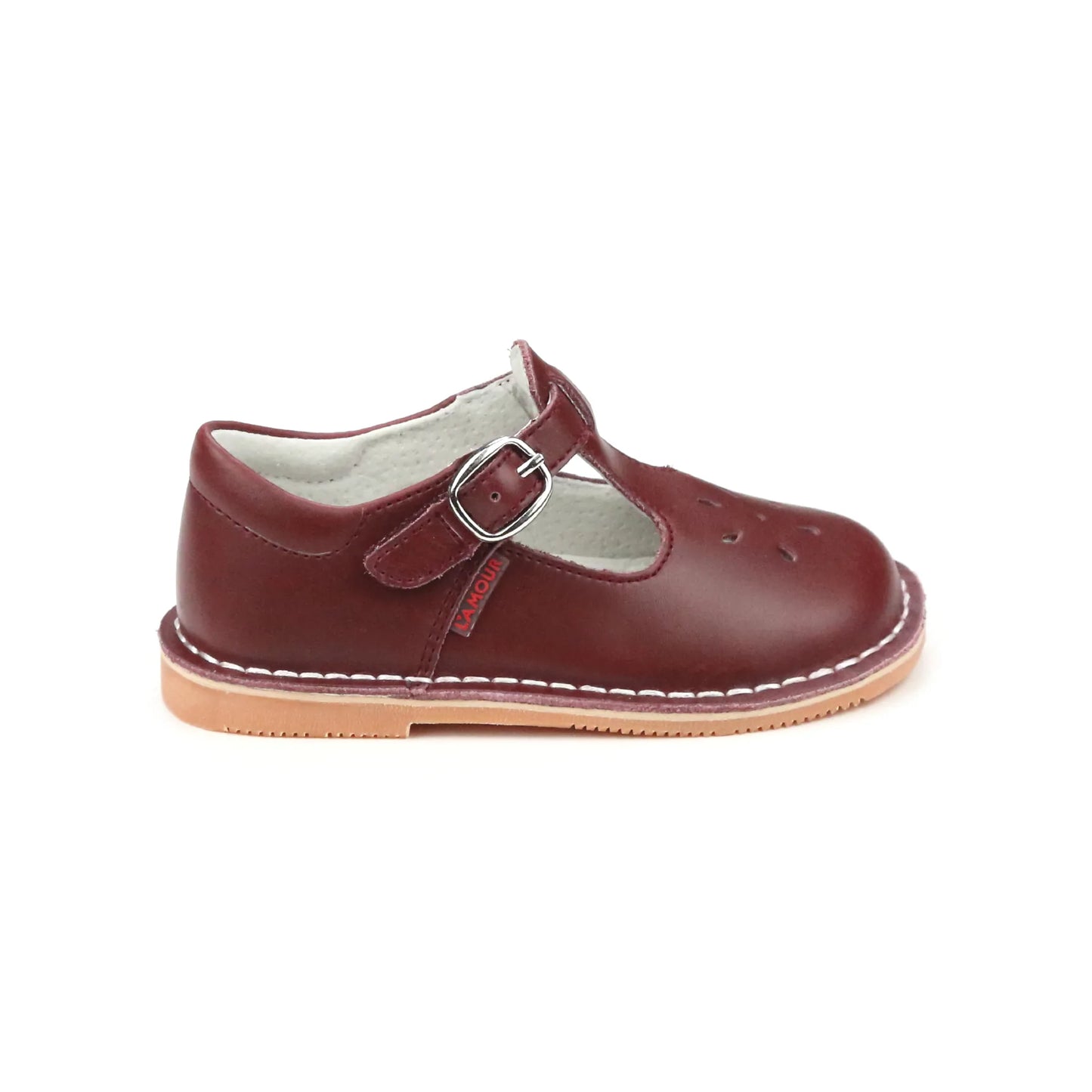 Burgundy Joy MJ Shoes