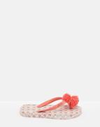 Crimson Summer Mosaic Southern Tide Flip Flops