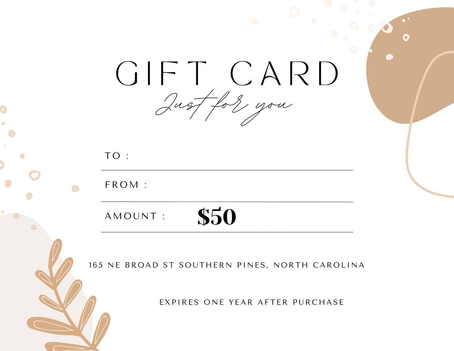 Gift Card