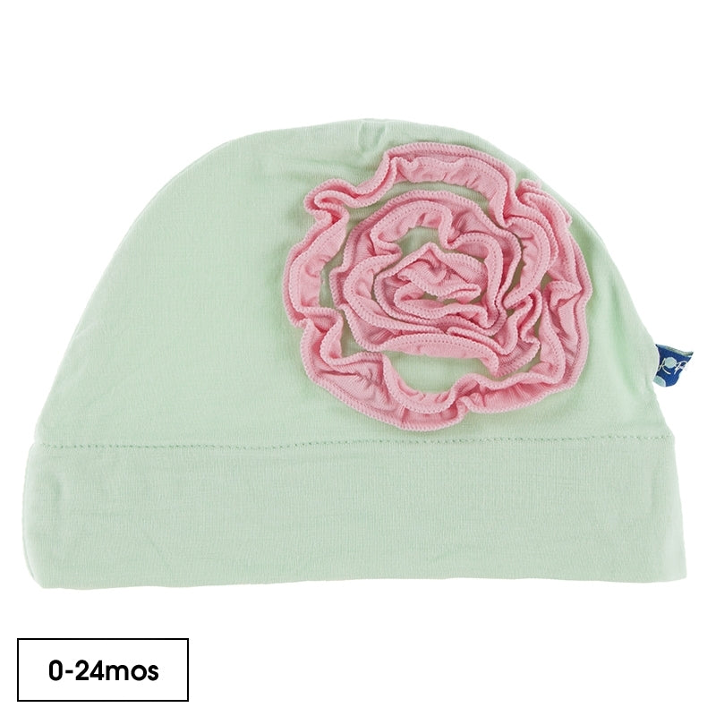 Pistachio Lotus Ruffle Flower Hat