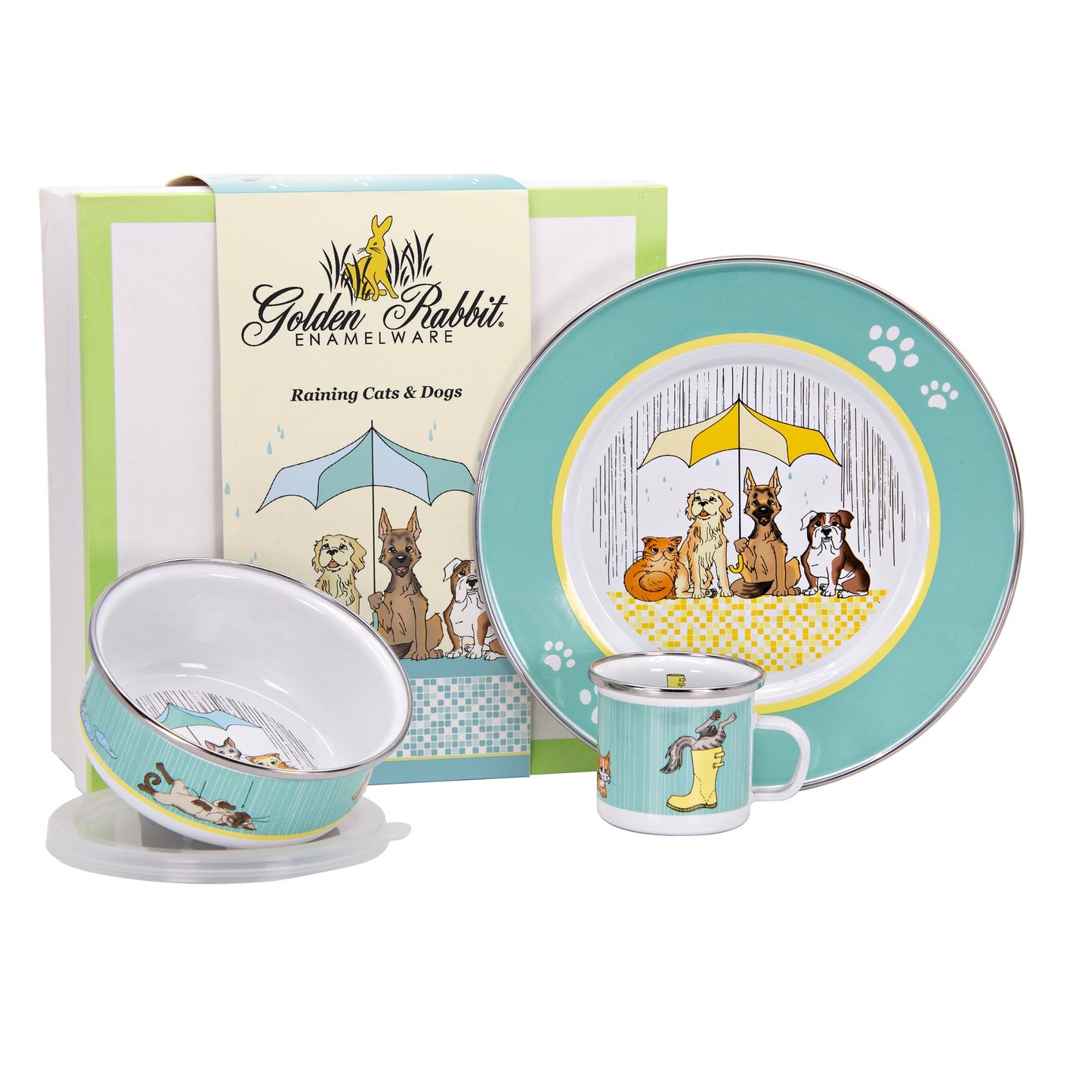 Raining Cats & Dogs Child Set