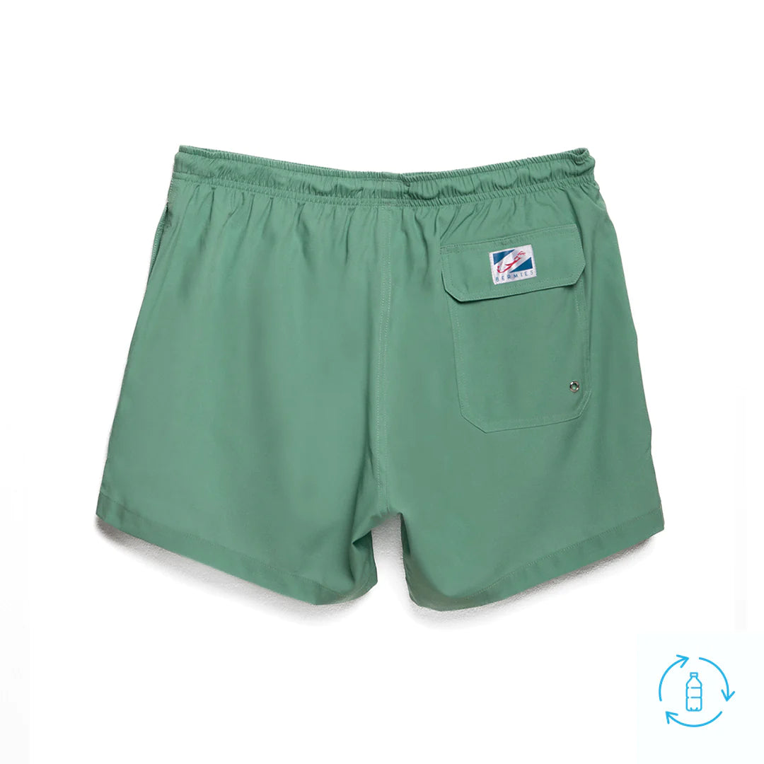 Green to Crocodile Swim Trunks