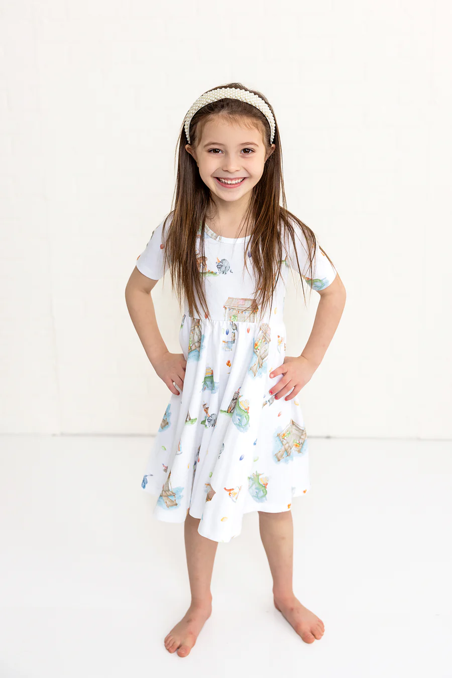 Bayou Birthday Organic Twirl Dress