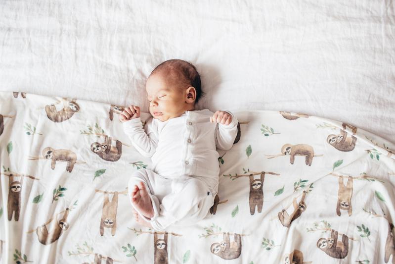 Noah Knit Swaddle Blanket