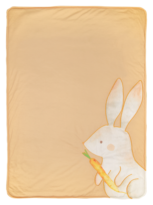 Parsnip Bunny Applique GooseWaddle Blanket