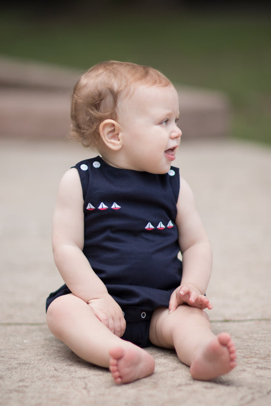Sailboat Picque Navy Creeper