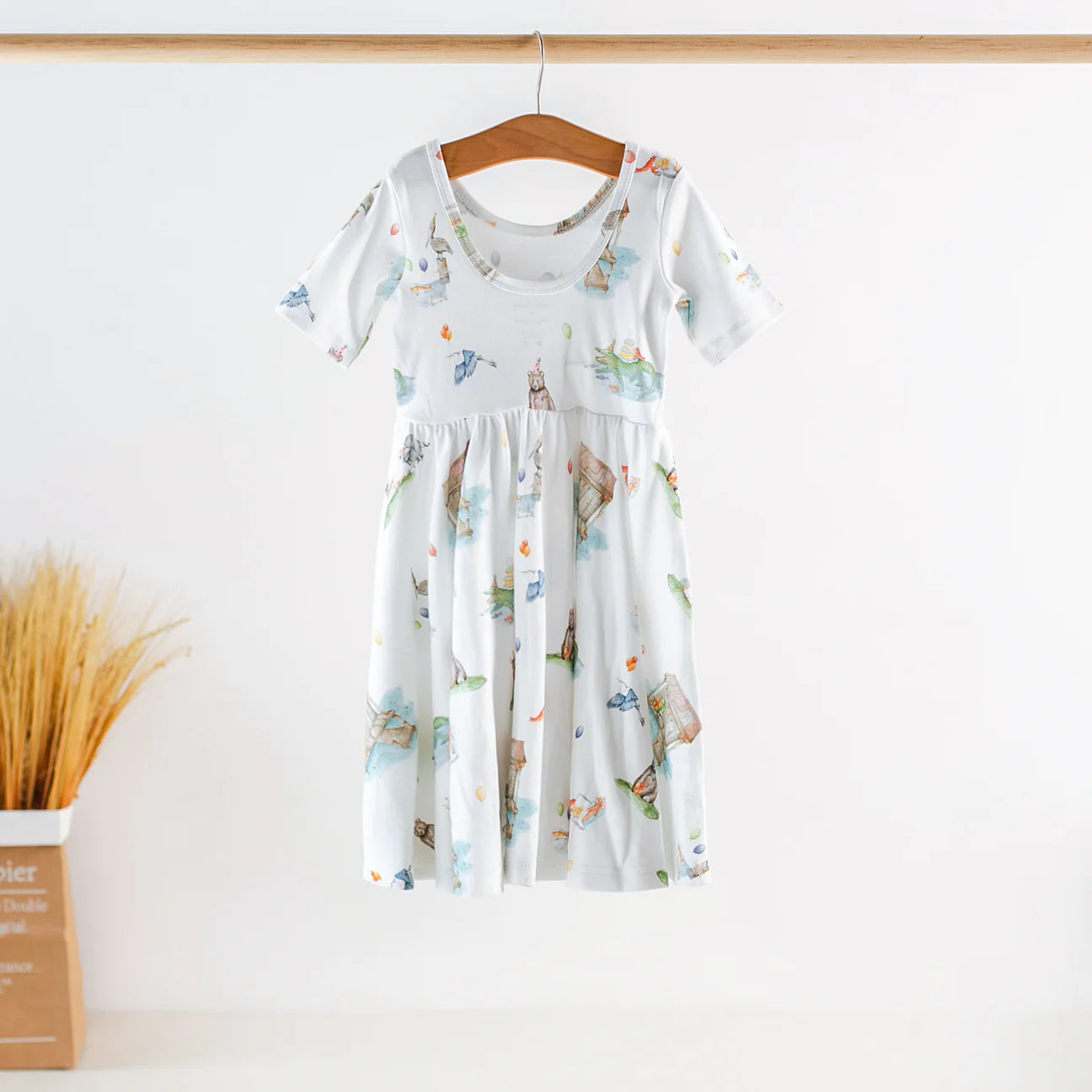 Bayou Birthday Organic Twirl Dress