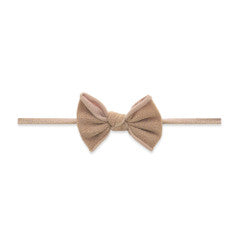 Mini Shimmer Skinny Bow