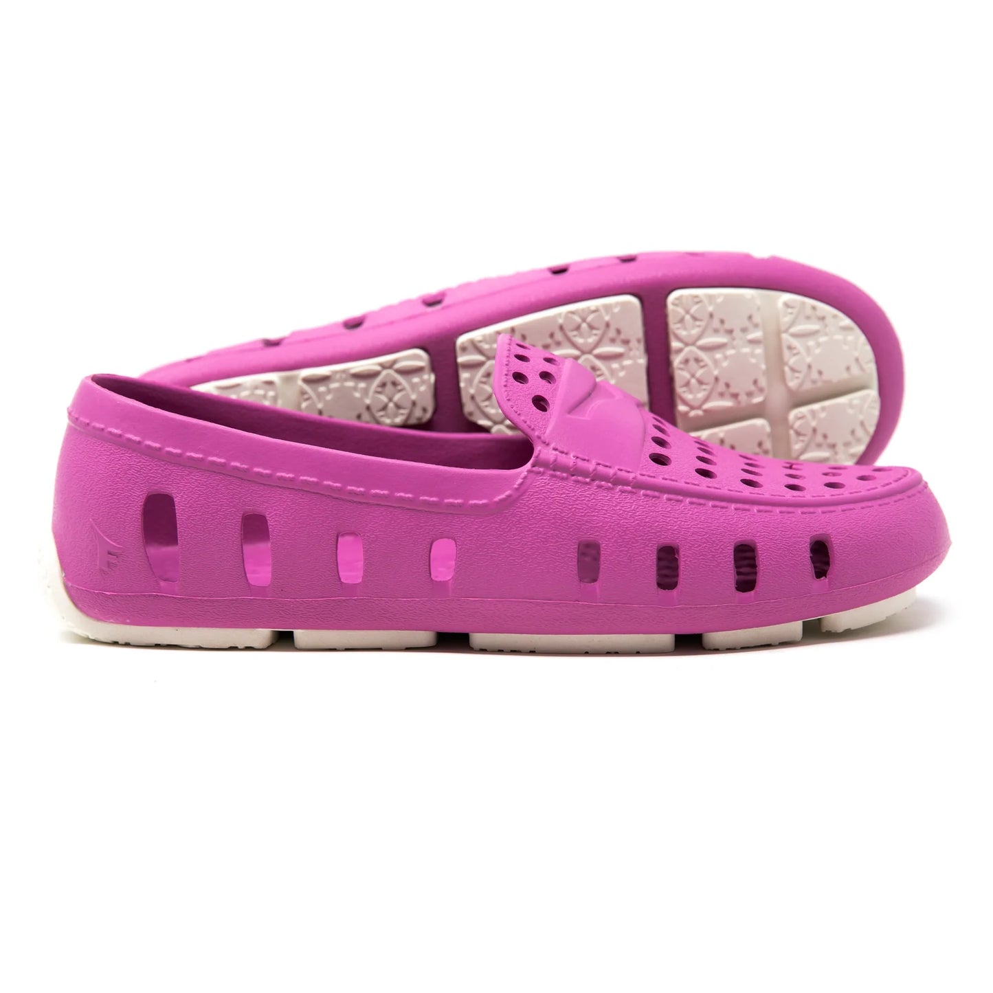 Violet & Bright White Prodigy Floafers