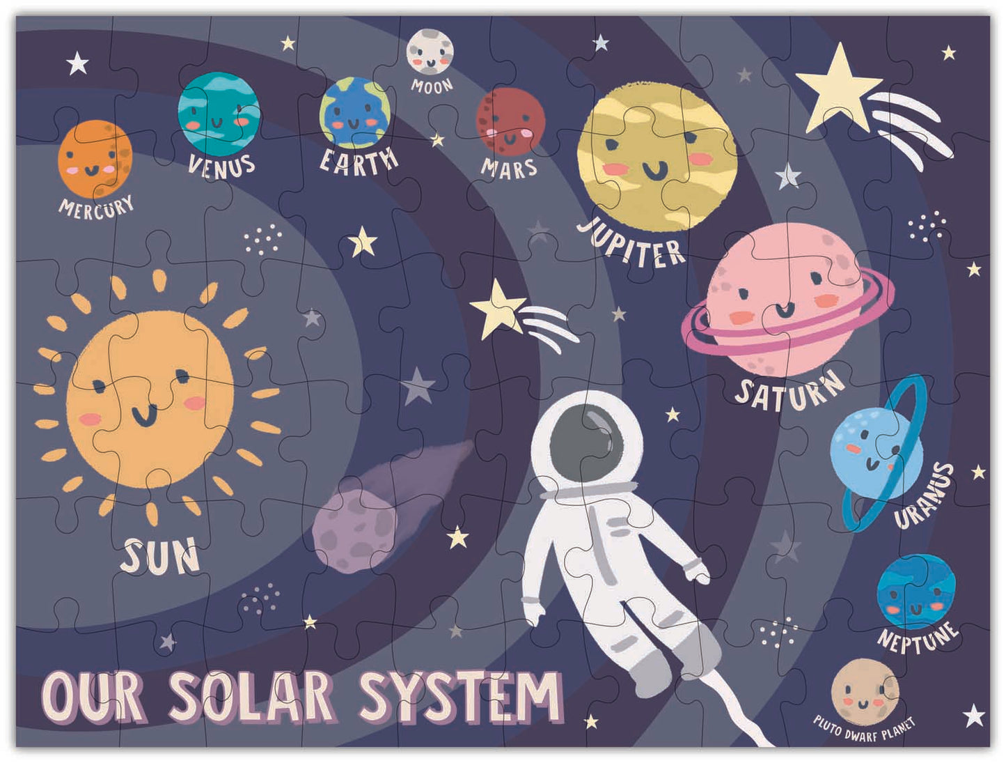Solar System Floor Puzzle