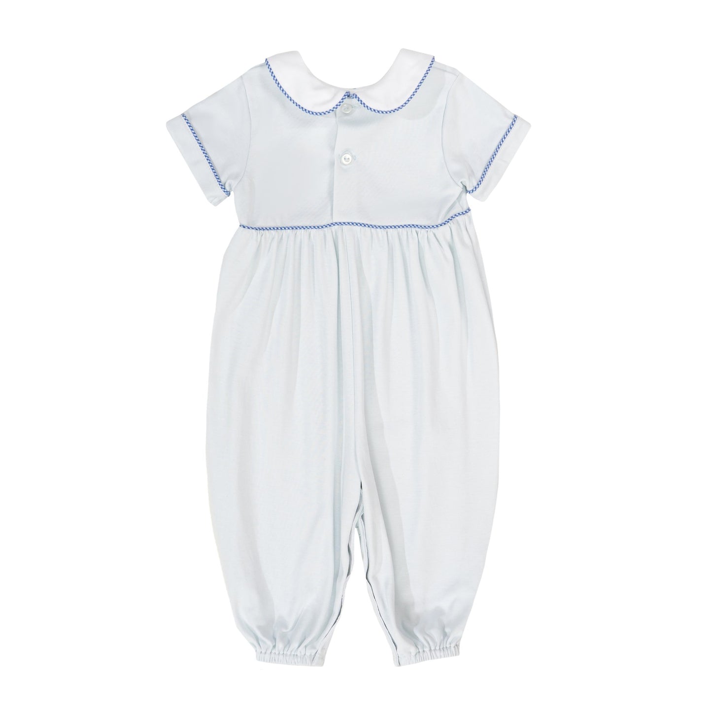 Lt Blue Pima Rover Romper