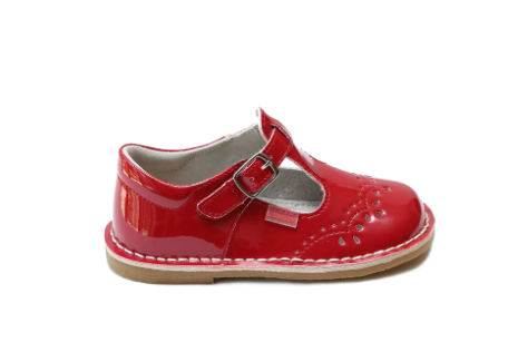 Ruthie Stitched Patent Red Maryjane