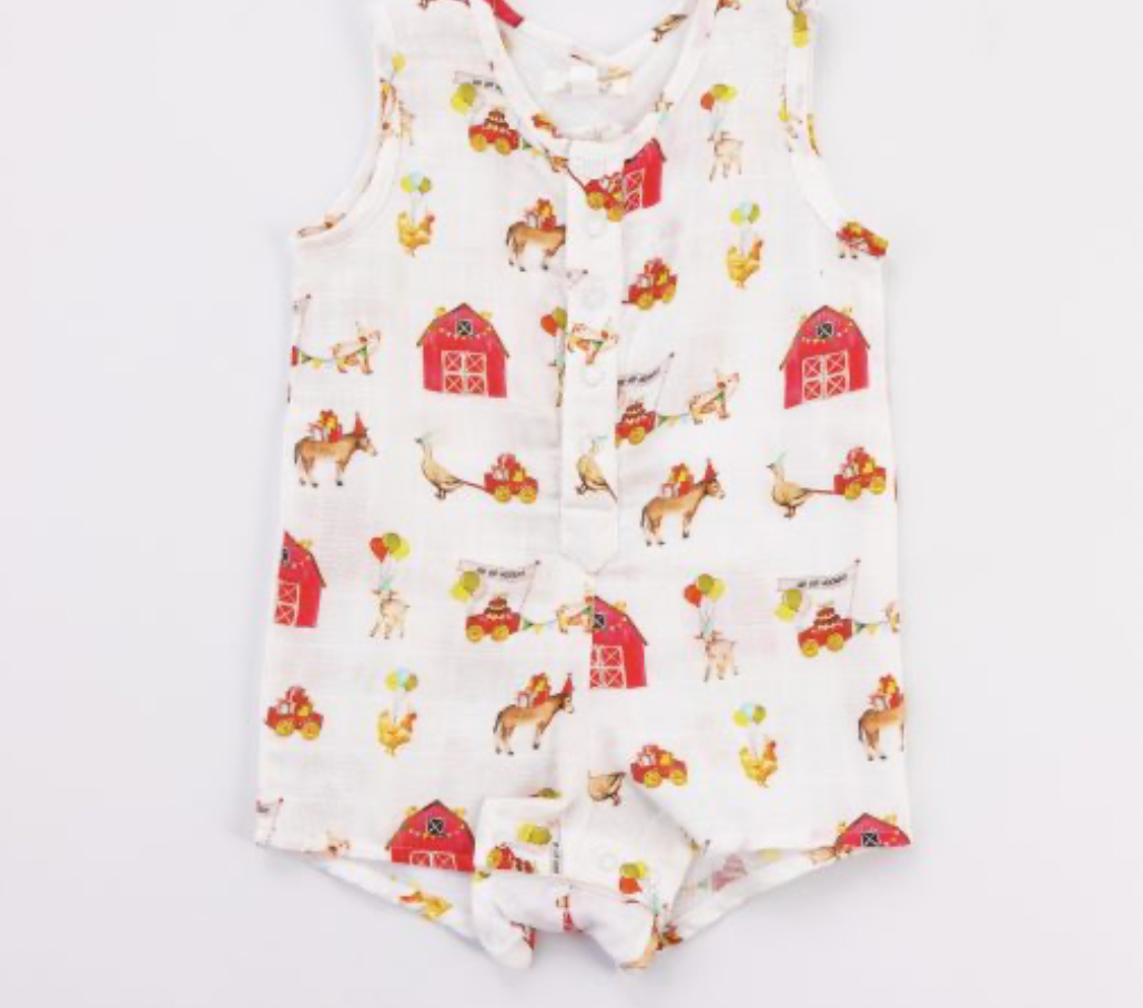 Farm Party Sunsuit