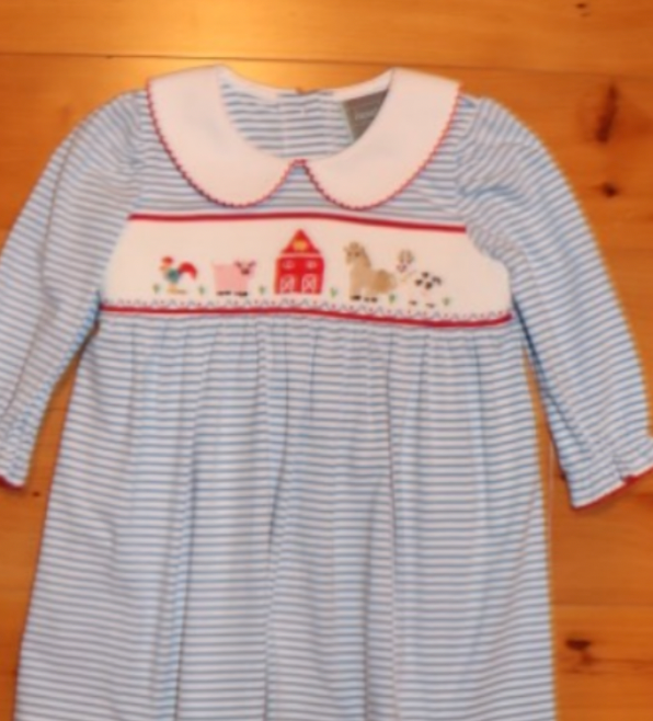 Farm Smocked Dress