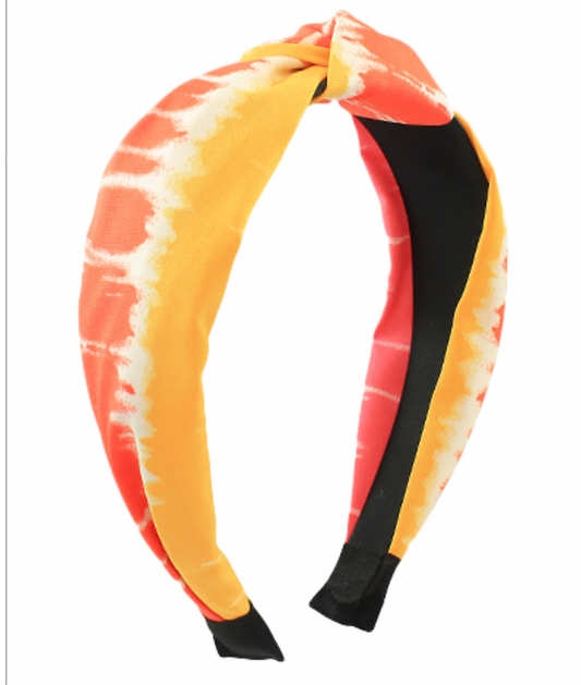Tie Dye Knot Headband