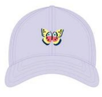 Butterfly Lavender Hat
