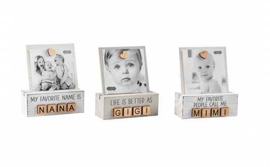 Letter Photo Block