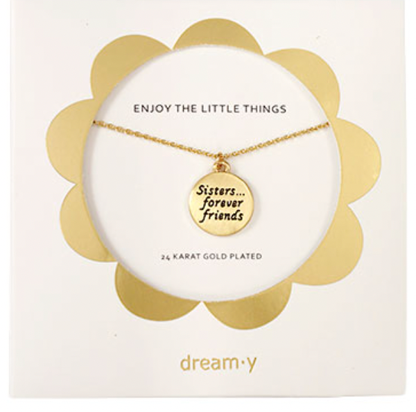 "Sisters Forever Friends" Necklace