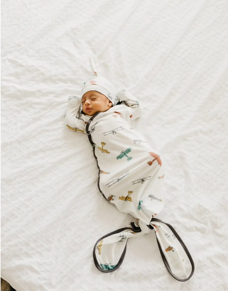 Ace Newborn Knotted Gown