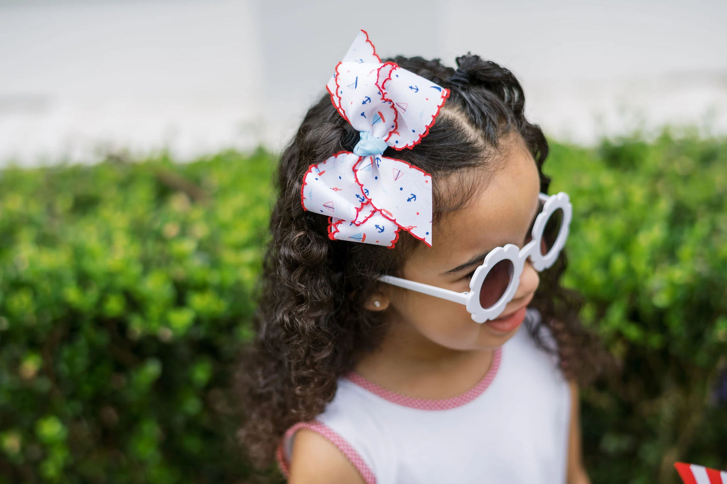Nautical Hallie Hair Bow