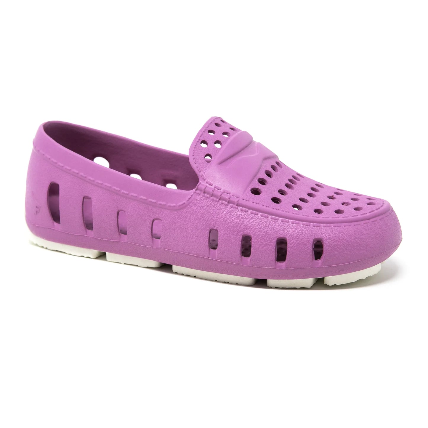 Violet & Bright White Prodigy Floafers