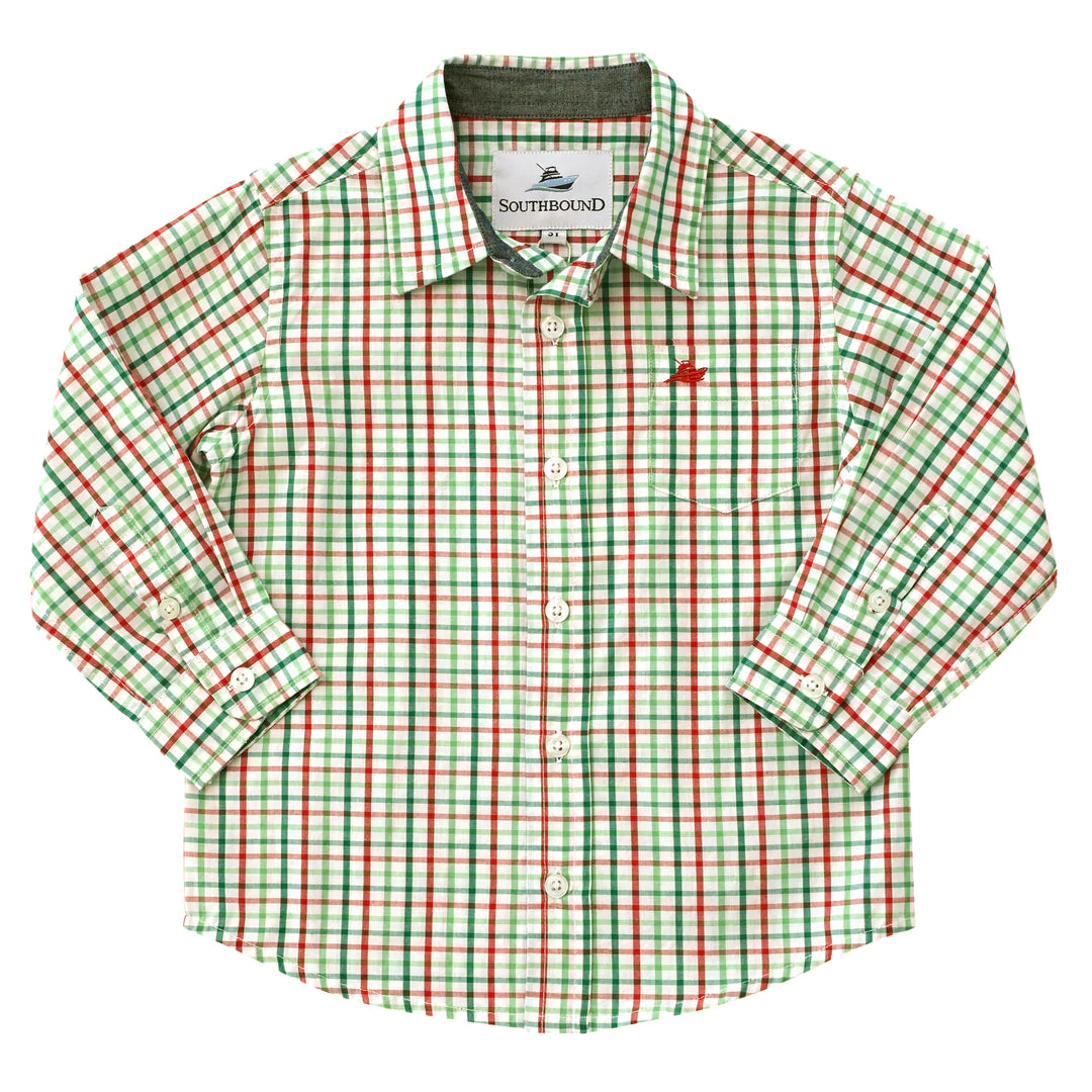Classic Christmas Dress Shirt 3T Classic Christmas Dress Shirt 3T