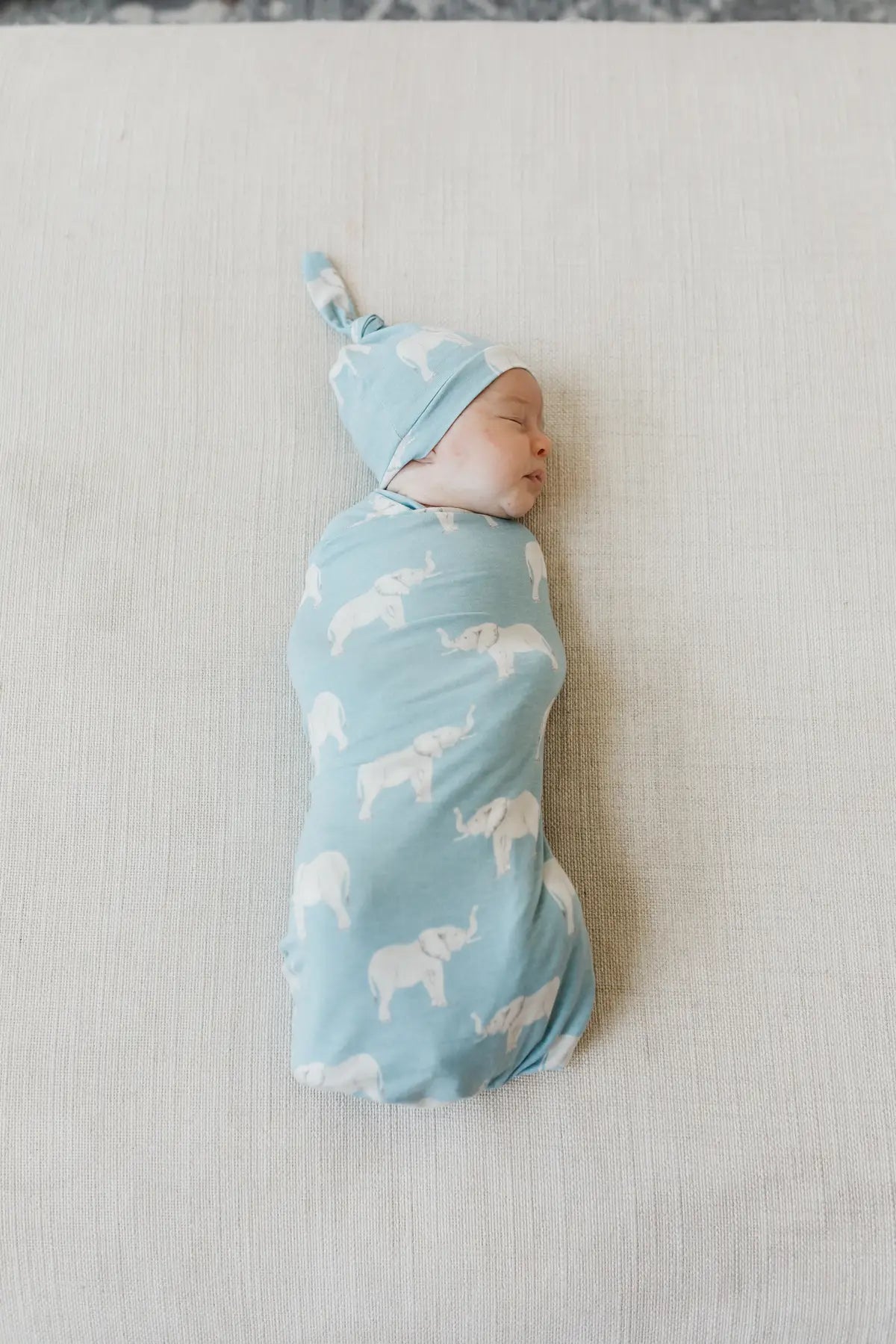 Peanut Knit Swaddle Blanket
