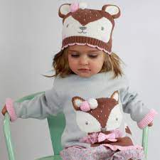 Flora the Fox Knit Sweater