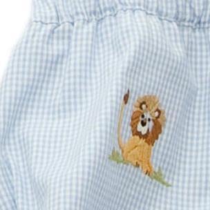 Safari Embroidered Diaper Cover