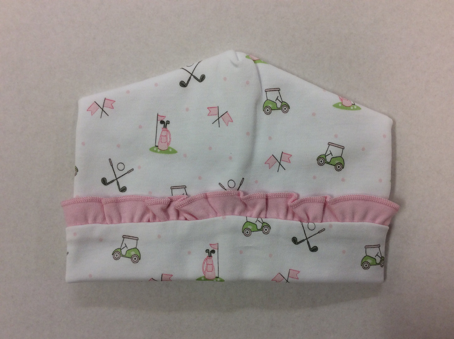 Putting Around Pink Printed Hat