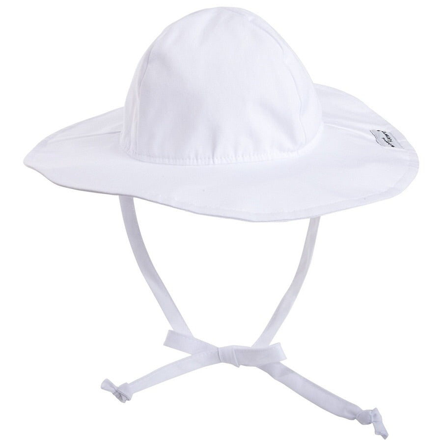 White Floppy Hat