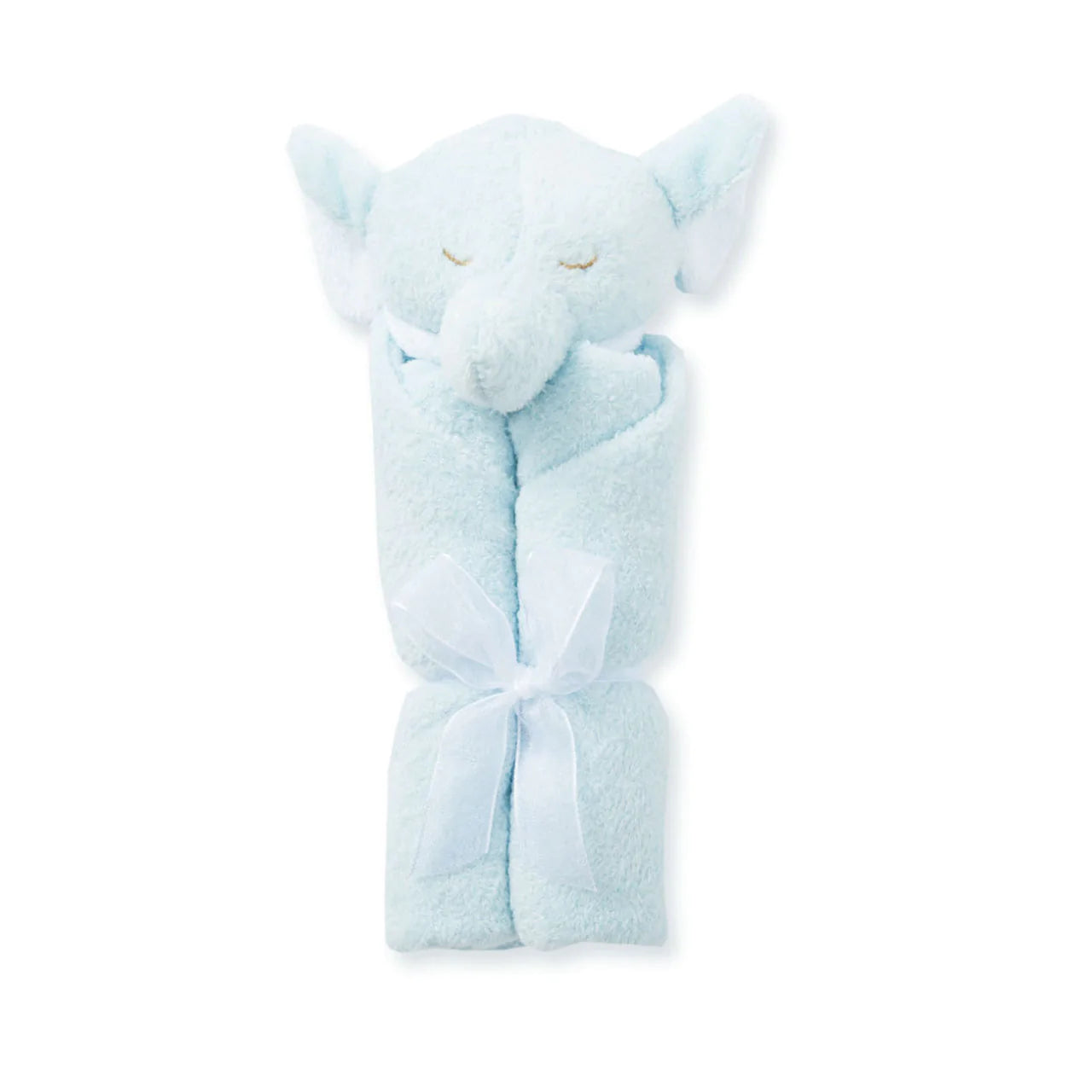 Blue Elephant Lovie Blankie