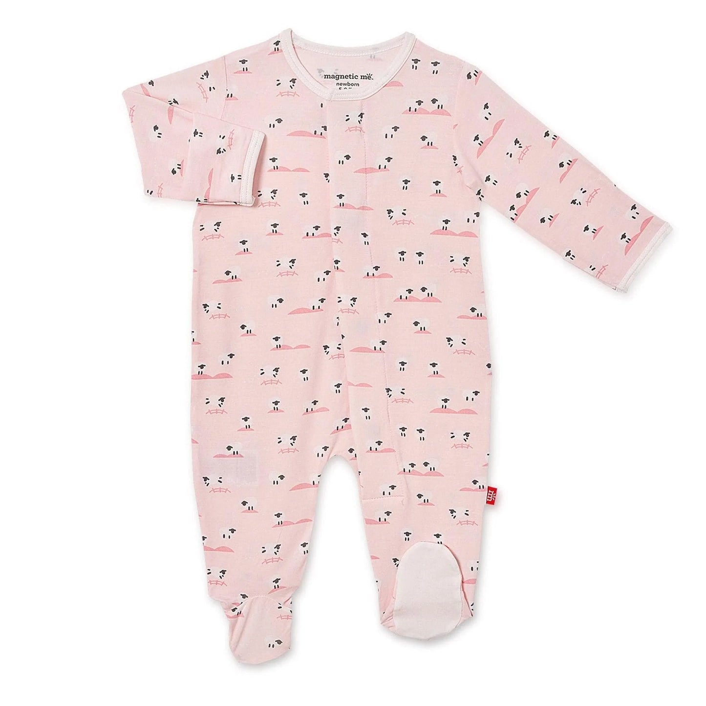 Pink Baa Baa Modal Magnetic Footie