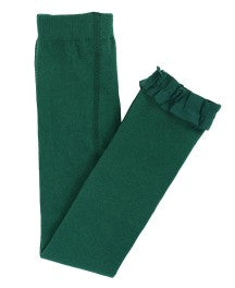 Evergreen Footless Ruffle Tights