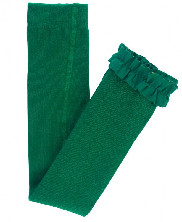 Pine Footless Ruffle Leggings