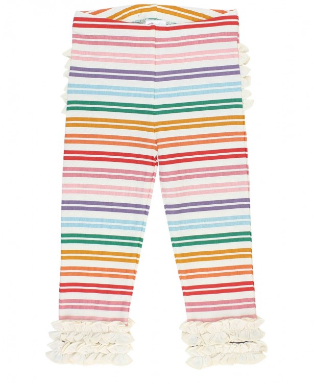 Fairytale Rainbow Ruffle Leggings