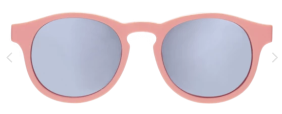 Melon Keyhole Polarized Silver Mirror Weekender