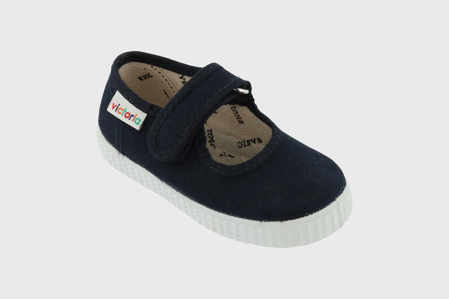 Lona Navy Velcro MaryJane