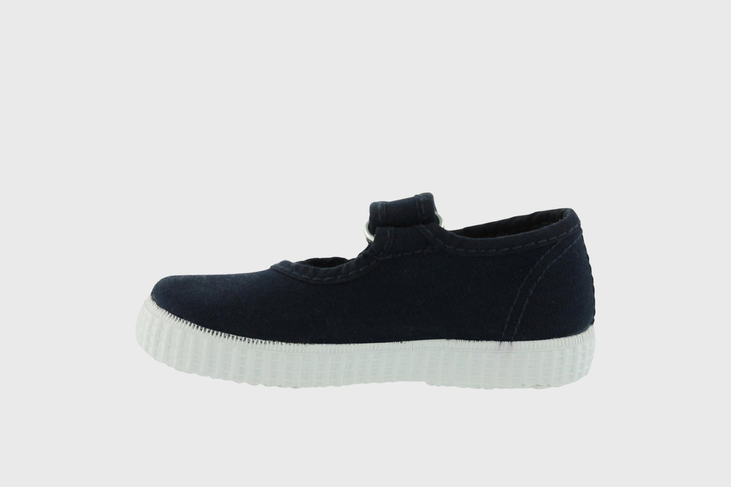 Lona Navy Velcro MaryJane