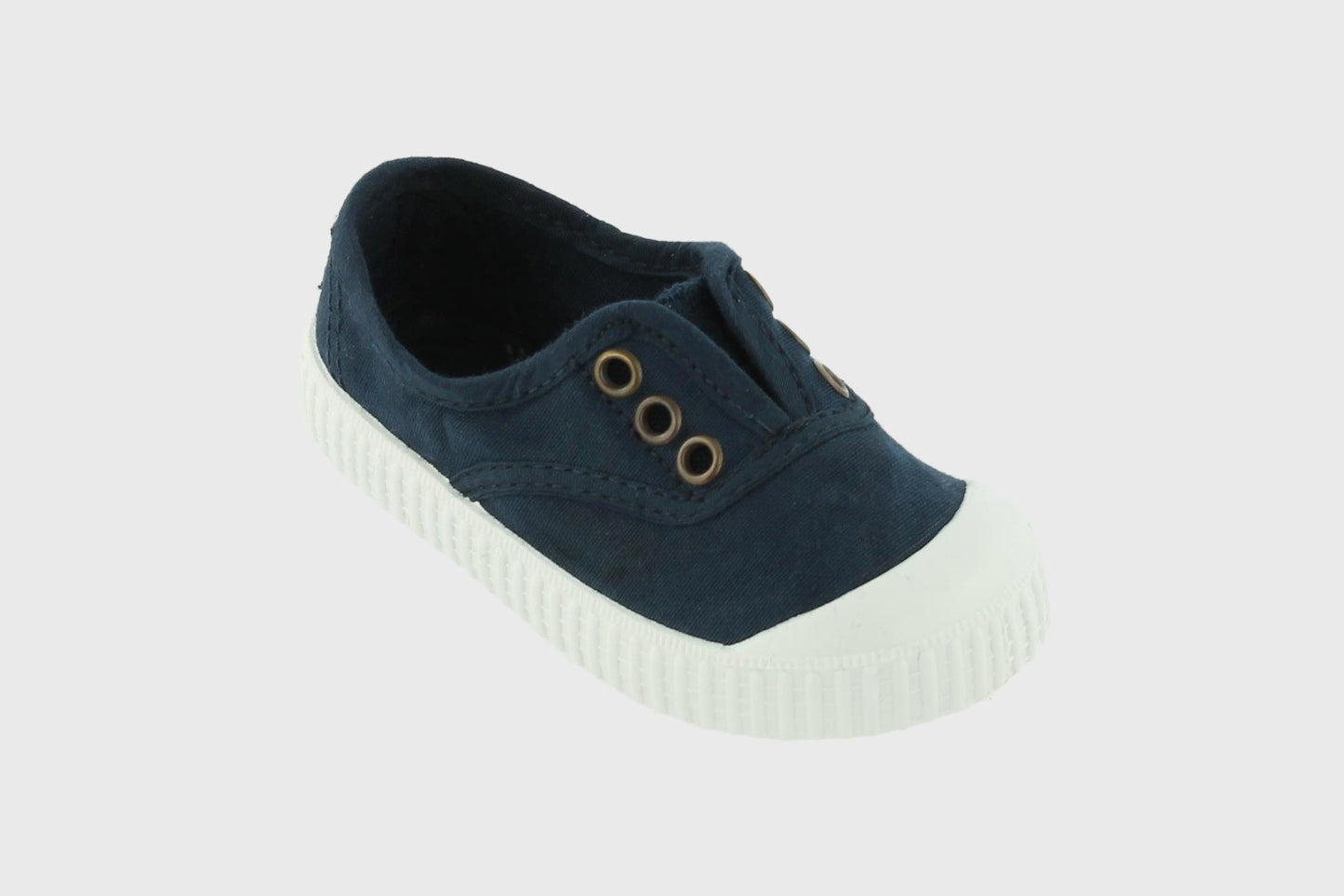 Navy Lona Rubber Toed Canvas Sneaker
