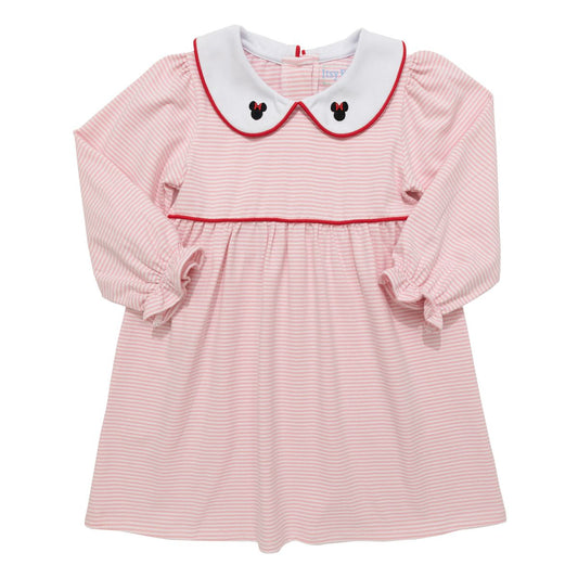 Pink Stripe Mouse Dress