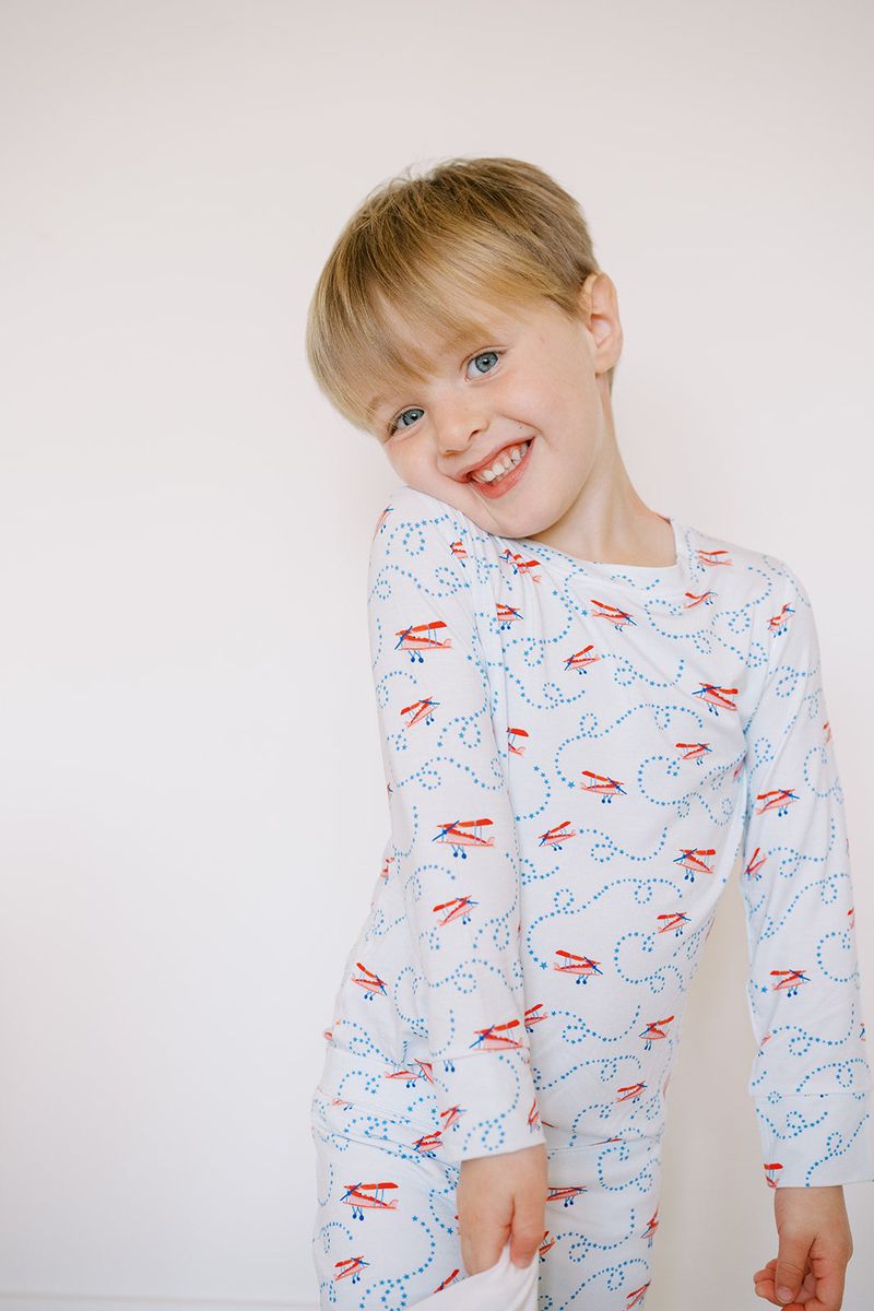 Airplane Sleeper Romper